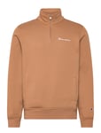 Champion Half Zip Sweatshirt Brun