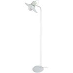 Lampadaires Tosel  lampadaire liseuse articulé métal blanc