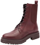 Geox D Iridea Ankle Boot, Wine Red, 7 UK