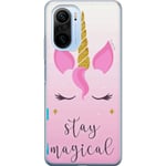 Xiaomi Mi 11i Genomskinligt Skal Unicorn Face