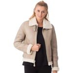 Veste Schott  LCW1257 LIGHT BEIGE