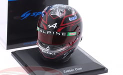 1:5 SPARK Bell Helmet F1 Helmet Alpine Esteban Ocon #31 2023 Race Car Team Black