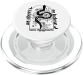 As Above So Below Witch Snake Spell Moon Feminist PopSockets PopGrip for MagSafe