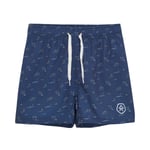 Color Kids badeshorts til barn og ungdom, dress blue