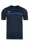 Nike academy16 SS Top – Maillot pour Homme XL Negro/Azul/Blanco (Obsidian/Deep Royal Blue/White)