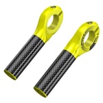 1 Pair Carbon Fiber Bicycle Bar ends MTB Mountain Bike Handlebar Equipment