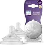 Philips Avent Natural Response Bottle Teat - 2 x Baby 1 count (Pack of 2)