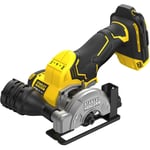 Stanley - fatmax V20 Mini-Scie Circulaire 75 mm Brushless 18V Sans Batterie SFMCM300B-XJ