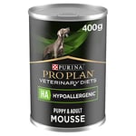 PRO PLAN® VETERINARY DIETS Canine HA Hypoallergenic Dog Food 400g, Pack of 12