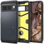 Spigen Tough Armor Case Compatible with Google Pixel 8 Pro - Metal Slate