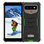 HOTWAV T5 Max (2023) Téléphone Portable Incassable Android 13, 6050mAh 4Go RAM + 64Go ROM /1To Extensible 6.0" HD+ Smartphone, Caméra 13MP+5MP 4G Double SIM Telephone - Face ID/NFC/GPS/OTG/IP68