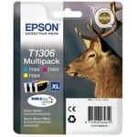 Epson T1306 Bläckpatron MultiPack C,M,Y XL, 3x10,1 ml