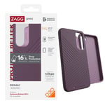 ZAGG Gear4 Denali Samsung Galaxy S23+ Phone Case (Textured), D30 Drop Protection up to 16ft / 5m, Works with Wireless Charging Systems, Reinforced Backplate with Edge-to-Edge Protection Burgundy