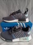 Adidas Trainers NMD_R1 W Grey Four Almost Blue GW9472 Originals UK 6 US 7.5