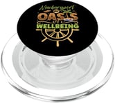 Oasis of Wellbeing - Newburyport PopSockets PopGrip for MagSafe