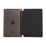 2018/2017 iPad 9.7 5:e / 6:e generation - Slim lättviktig smart skal stativfodral med genomskinligt frostat bakskydd passar iPad 9.7 tum