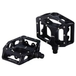 BBB BPD-32 Alloy Flat Plate form Mountain High MTB Pedals Aluminium Body Black