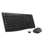 Logitech Wireless Combo MK270 Ensemble clavier et souris sans fil 2.4 GHz italien - Neuf