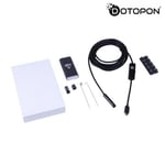 Caméra endoscope iphone HD objectif 8 mm 2 m Wi-fi USB tuyau d'inspection endoscope Dotopon