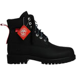 Timberland Heritage 6inch Mens Black Boots - Size UK 7