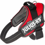 Julius-K9 IDC Powair Sele Röd Strl. 1 63-85cm 