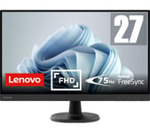 Lenovo D27-40 67A3KAC6UK Full HD 27" VA LCD Monitor - Black, Black