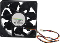 Antminer S9 Ventilateur 4Pin Ventilateur de Refroidissement Noir DC 12V 5.0A 7500 TR/Min Ventilateur de Refroidissement Remplacement 4 Broches Connecteur pour Antminer S7 S9