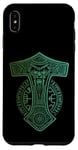 Coque pour iPhone XS Max Marteau de Thor Mjölnir Odin Vegvisir Runes Viking