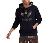 adidas Camo Block HDY Sweat-Shirt Homme, Black, FR : M (Taille Fabricant : M)