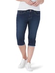 Riders by Lee Indigo Women's Ultra Soft Denim Capri Jeans, Dark Wash, 20