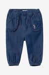 Name it baby - Byxor nbfBella Baggy R Dnm Jeans 5334 - Blå