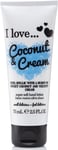 I Love Coconut & Cream Hand Lotion, Helps to Soothe Skin & Relieves Dry Hands, &