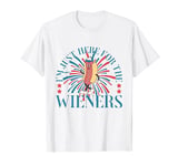 I'm Just Here For The Wieners 4th Of July USA For Women Men T-Shirt