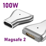 Adaptateur De Charge Rapide Pour Magsafe 3 2 1 Macpleair Pro,Alliage Magnétique,Usb Type C Pd,Indicateur Led,Convertisseur De Prise Magnétique,140w - Type Ad138 Magsafe 2