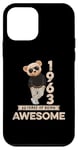 Coque pour iPhone 12 mini Ours en peluche original Awesome 62e anniversaire homme femme 1963