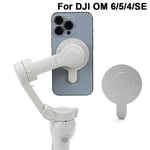 Magsafe Bracket Magnetic Phone Mount Adapter For DJI Osmo Mobile 6/OM 5/OM4 SE
