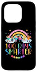 iPhone 15 Pro 100 Days Smarter 100th Day Of School Teacher Rainbow Kids Case