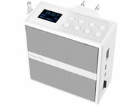 Radio réveil pour prise murale avec bluetooth, DAB+/FM, USB, AUX, SD MPS-800.bt