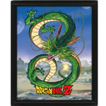 Pyramid International – Cadre lenticulaire 3d - Vrai effet de mouvement et de profondeur – Dragon ball z - Shenron – Idée cadeau anniversaire - 25.5x20.5 – Licence officielle