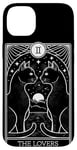 iPhone 14 Plus Tarot Card Mystic Cats | The Lovers Couples Valentines Day Case