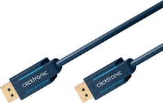 Clicktronic Displayport - Displayport-Kabel 3M Marineblå (Jab-6362414)