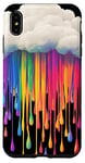 iPhone XS Max Colorful Rain Cloud Artwork For Joyful Nature Lovers Case