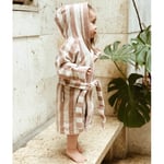 Liewood Reggie bathrobe – Y/D stripe: rose/sandy - 1-2år