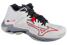 chaussures de volleyball Homme, Mizuno Wave Lightning Z8 Mid, Blanc