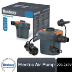 Bestway Sidewinder D Cell Battery 6V Electric Or AC Battery Powered Air Pump