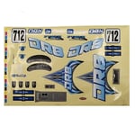 FTX DR8 Decals- Blue