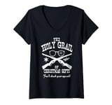 Womens A Christmas Story The Holy Grail V-Neck T-Shirt