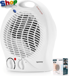 2KW  Fan  Heater  with  2  Heat  Settings &  Cool  Function ,  Electric  Heater