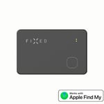 Fixed Tag Card - Bluetooth GPS Tracker - Apple Find My Compatible - Svart