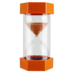 TPHJRM Metal Hexagonal Hourglass Sand Timer 30 Minutes Timer Clock for Classroom Home Office Kitchen Use 60 Minutes Hourglass